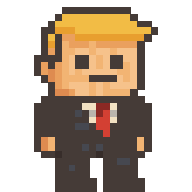 Trump Pixel Art